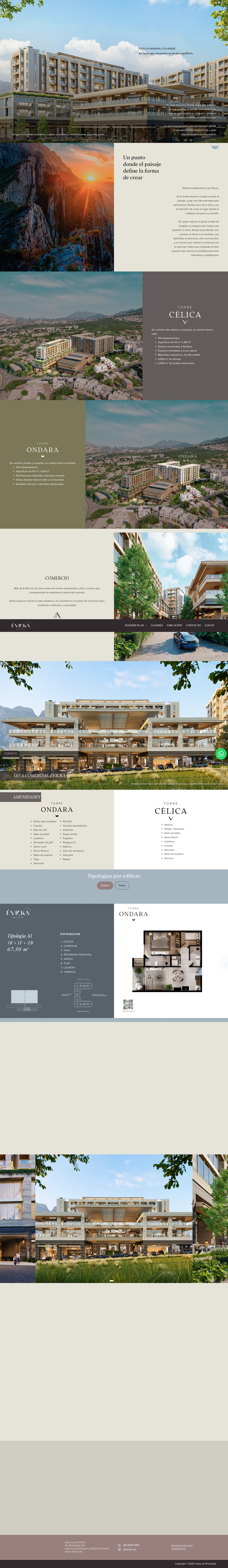 Evicka website