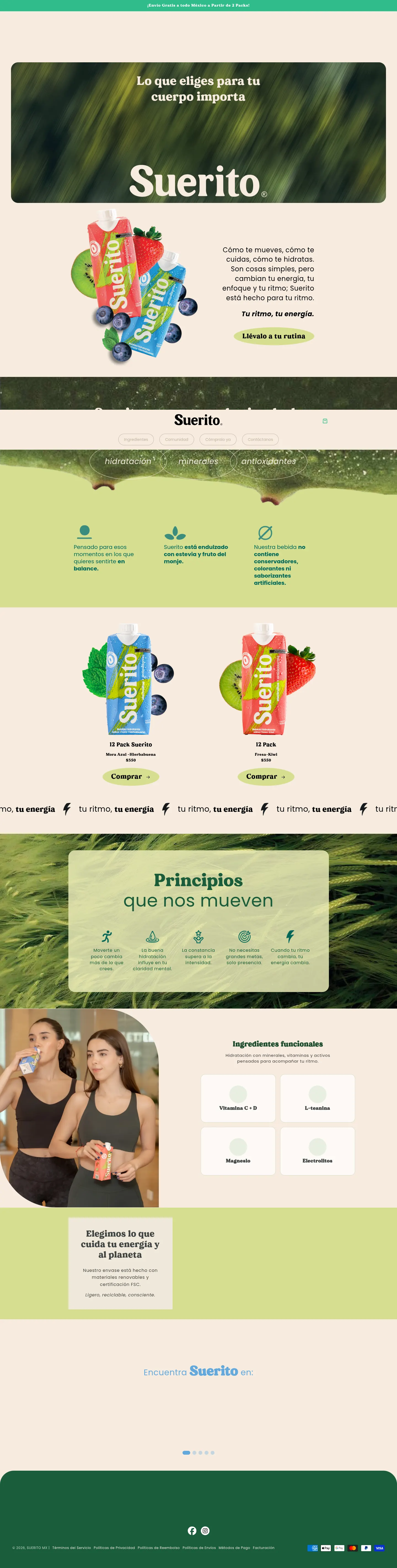 Suerito website